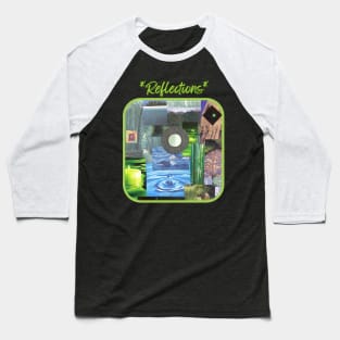 Reflections Collage Artwork Baseball T-Shirt